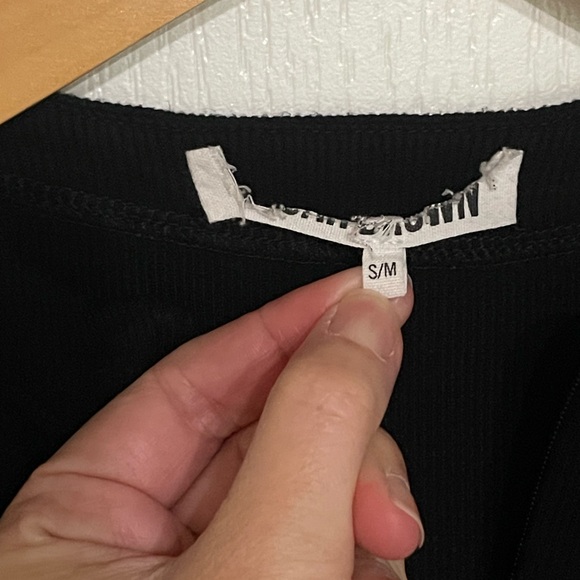 Joah Brown Black Long Sleeve Top - Picture 4 of 7